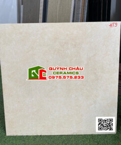 Gạch 600×600 viglacera đá mờ kem vàng