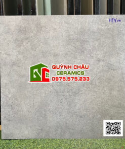 Gạch 60×60 mờ màu xi măng lát quán cafe