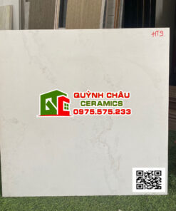 Gạch đá mờ trắng vân 60×60 viglacera