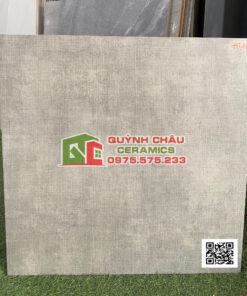 Gạch đá mờ xi măng vân giả vải 60×60 viglacera