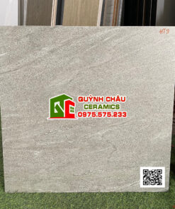 Gạch lát nền 60×60 viglacera đá mờ xám