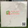 Gạch lát nền thạch bàn 60×60 trắng khói bóng kiếng