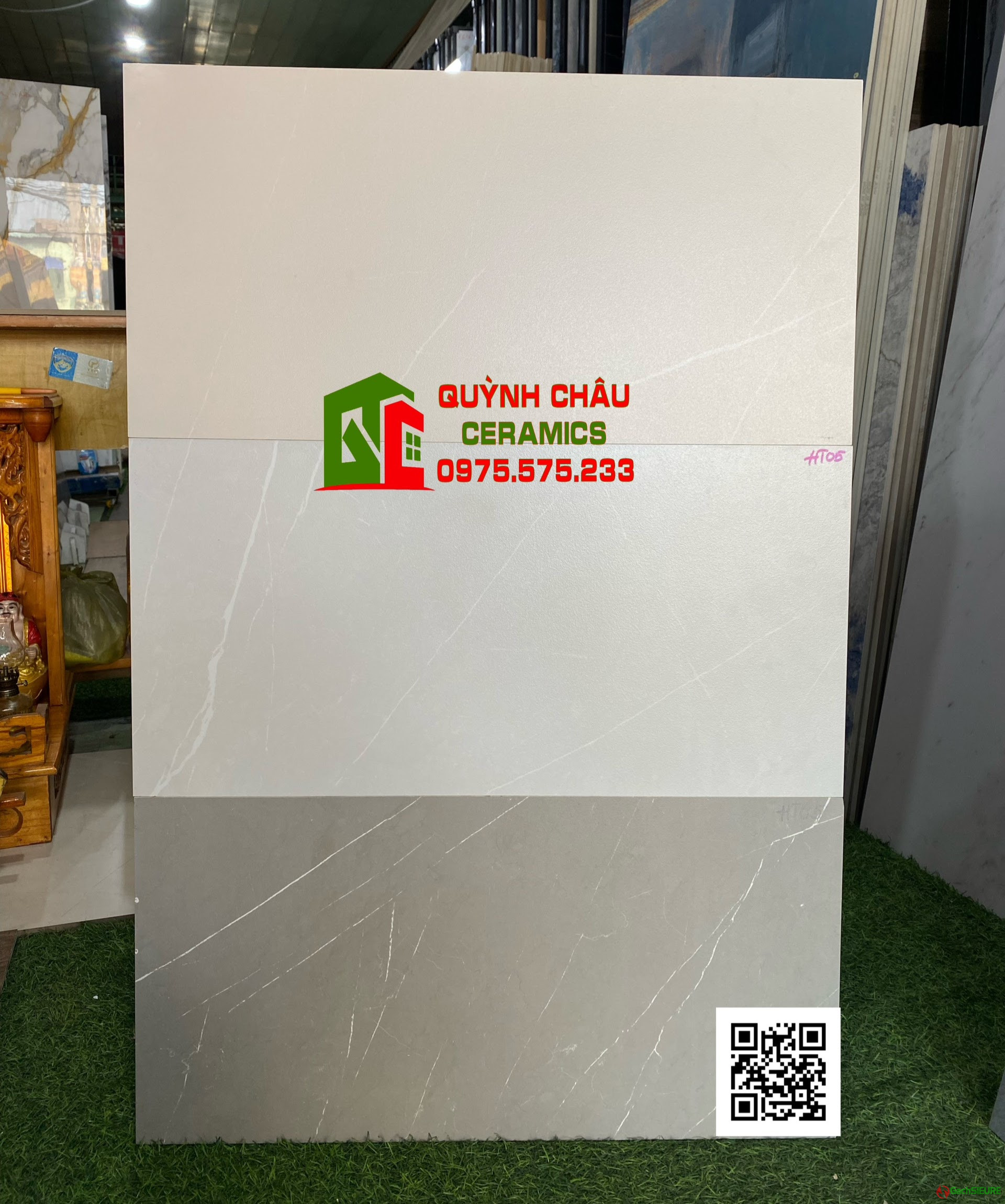 Gạch ốp lát 30×60 đá mờ granite thạch bàn