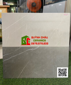 Gạch thạch bàn 30×60 mờ xám gi vân trắng