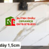 Đá ấn độ siêu dày 120×240 trắng vân vàng ốp lát biệt thự