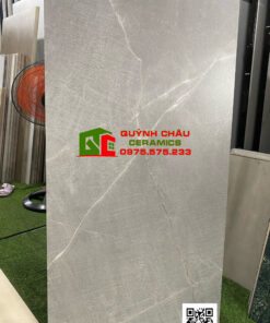 Gạch ấn độ 60×120 mờ matt xám vân ngẫu nhiên đẹp