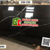 Gạch đá ấn độ 120×240 đen tia sét chớp trắng siêu bóng