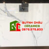 Gạch đá khổ lớn ấn độ 120×240 trắng sứ vân mây xám khói