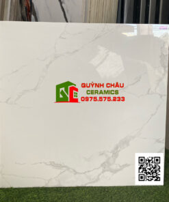 Gạch granite thạch bàn mài bóng 80×80 đá trắng vân đẹp