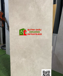 Gạch nhám mờ 600×1200 màu bê tông xi măng ts