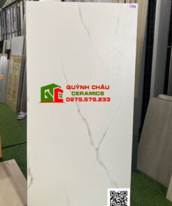 Gạch ốp lát ấn độ 60×120 trắng vân mờ matt mịn đẹp