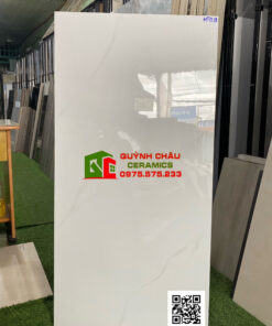 Gạch trung quốc bóng kiếng 60×120 vân khói nhạt nhẹ