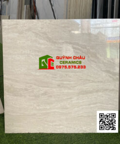 Mẫu gạch vân đá 80×80 lát nền phòng khách đẹp mài bóng thạch bàn