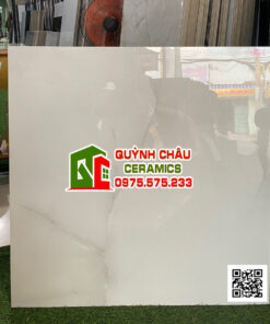 Gạch ấn độ 80×80 Alba Onyx vân đá bóng