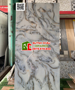 Gạch bóng kiếng 60×120 glossy vân đá rối đẹp