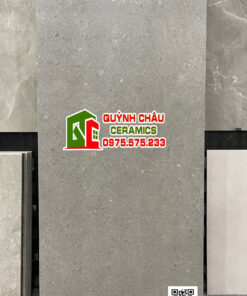 Gạch lát nền ấn độ 60×120 carving xám mờ đẹp