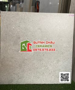 Gạch 80×80 terrazzo ấn độ đá mờ điêu khắc Brunswich Gray