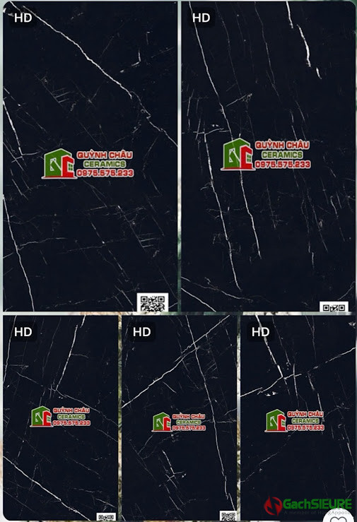 Số mặt vân ngẫu nhiên gạch ốp lát 60x120 đen mờ tia chớp nhập khẩu ấn độ