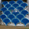 Gạch mosaic vảy cá màu xanh dương đậm