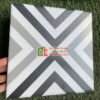 Gạch bông 20×20 hoa văn đen xám trắng
