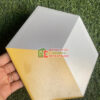 Gạch lục giác 200×230 hiệu ứng 3D màu trắng xám vàng
