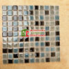 Gạch mosaic 23×23 gốm sứ trộn màu vân rạn men bóng