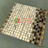 Gạch mosaic gốm sứ bề mặt mạ màu vàng