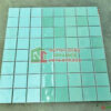 Gạch mosaic gốm sứ màu xanh lá men phủ bóng