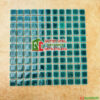 Gạch mosaic gốm sứ men rạn xanh lục bảo đậm bóng
