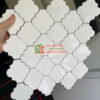 Gạch mosaic lồng đèn màu trắng men trơn bóng