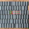 Gạch mosaic que diêm màu trắng xám bề mặt bóng