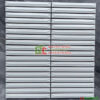 Gạch mosaic que đũa màu trắng vát cạnh men bóng