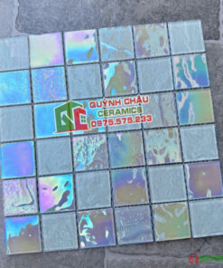Gạch mosaic thủy tinh 48×48 nhập khẩu cao cấp