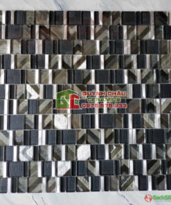 Gạch mosaic thủy tinh siêu đẹp dùng ốp trang trí