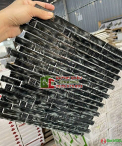 Gạch mosaic thủy tinh thanh dài trang trí cao cấp