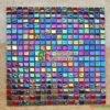 Gạch trang trí mosaic thủy tinh ốp dán tường đẹp