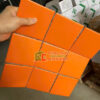 Gạch vỉ mosaic 10×10 bề mặt mờ màu cam