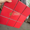 Gạch vỉ mosaic 10×10 màu đỏ men mờ