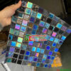 Gạch vỉ mosaic thủy tinh sang trọng cao cấp