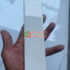 Gạch thẻ 5×20 bóng màu trắng kem sữa