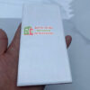 Gạch thẻ 75×150 màu trắng mờ men trơn