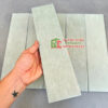 Gạch thẻ giả cổ 75×300 màu xanh xám nhạt hiệu ứng