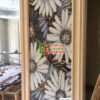 Tranh mosaic 5D cúc họa mi bề mặt họa tiết nổi
