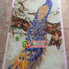 Tranh mosaic 5D họa tiết chim công đẹp