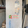Gạch Apodio 80×160 màu xám điểm mosaic mờ matt tinh thể