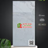 Gạch Apodio 80×160 bề mặt bóng vi tinh trắng vân xám