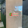 Gạch 60×120 terrazzo vân đá nhuyễn nhỏ nâu bóng