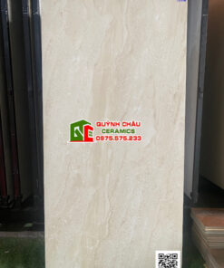 Gạch ấn độ 60×120 mờ mịn gam màu vàng vân đá marble