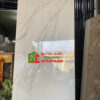 Gạch ấn độ 80×160 bóng kiếng gam màu trắng vân