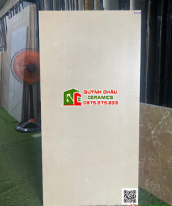 Gạch ốp lát ấn độ 60×120 mờ mịn gam màu kem xám